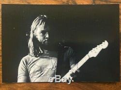 Dave David Gilmore (Pink Floyd) Hand signed / Autographed 6x4 Photograph