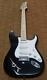David Gilmour Hand Signed Black Full Size Electric Guitar- Pink Floyd