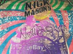 David Gilmour Nick Mason Pink Floyd Signed Autographed Photo Poster Polly