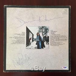 David Gilmour, Nick Mason, Willie Wilson. Signed 1978 album. Pink Floyd. PSA LOA