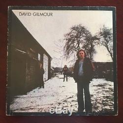 David Gilmour, Nick Mason, Willie Wilson. Signed 1978 album. Pink Floyd. PSA LOA