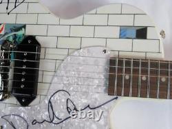 David Gilmour PINK FLOYD Signed Autograph Auto Epiphone Guitar JSA BAS