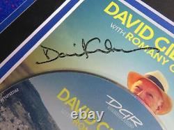 David Gilmour PINK FLOYD Signed Autograph Auto Framed CD Display JSA