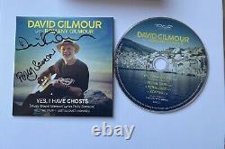 David Gilmour Pink Floyd Hand Signed Yes I Have Ghosts CD Polly Samson Book