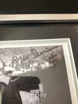 David Gilmour Pink Floyd Polly Samson Hand Signed Photo Framed Display Rare