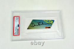 David Gilmour Pink Floyd Signed Autograph Cut PSA/DNA Slabbed COA