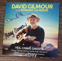 David Gilmour Pink Floyd Signed CD Cover PSA JSA Guaranteed Autograph