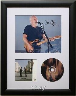 David Gilmour / Pink Floyd / Signed Photo / Autograph / Framed / COA