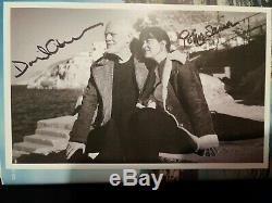 David Gilmour & Polly Samson Hand Signed 9x6 Photo Pink Floyd Rare