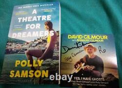 David Gilmour Polly Samson & Romany Signed YES, I HAVE GHOSTS CD PINK FLOYD