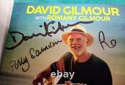 David Gilmour Polly Samson & Romany Signed YES, I HAVE GHOSTS CD PINK FLOYD