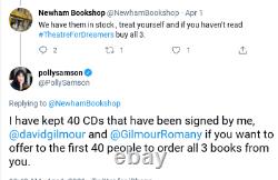 David Gilmour Polly Samson & Romany Signed YES, I HAVE GHOSTS CD PINK FLOYD