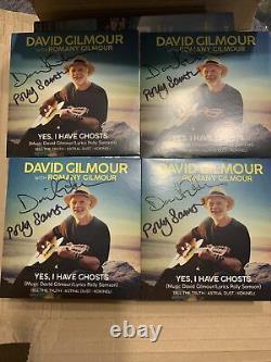 David Gilmour & Polly Samson Signed YES, I HAVE GHOSTS CD + Book Pink Floyd