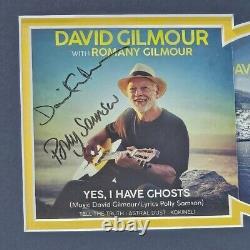 David Gilmour Polly Samson Signed Yes I Have Ghosts CD JSA LOA Pink Floyd