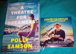 David Gilmour & Polly Signed Autographed Yes I have Ghosts CD + book PINK FLOYD