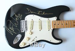 David Gilmour & Roger Waters signed autographed Fender guitar Pink Floyd JSA LOA