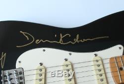 David Gilmour & Roger Waters signed autographed Fender guitar Pink Floyd JSA LOA