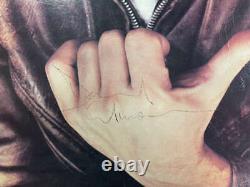 David Gilmour Signed About Face Album Cover Pink Floyd JSA
