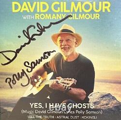 David Gilmour Signed CD Pink Floyd Autographed CD Yes I have Ghosts Polly Book