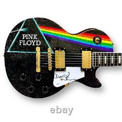 David Gilmour Signed Guitar Custom JSA COA Pink Floyd Dark Side of the Moon