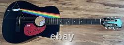 David Gilmour Signed Limited Edition Dark Side Of The Moon Guitar Pink Floyd PSA