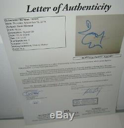 David Gilmour Signed On An Island CD Pink Floyd Rock Autograph Jsa Loa Letter