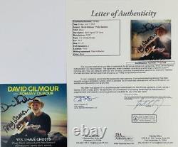 David Gilmour Signed Pink Floyd Autographed CD Slip Case Yes I Have Ghosts Jsa 4
