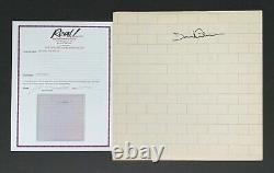 David Gilmour Signed Pink Floyd The Wall Vinyl Record Roger Epperson REAL COA