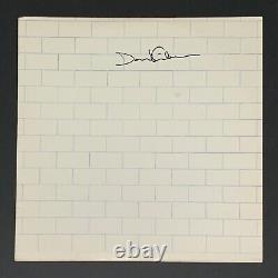 David Gilmour Signed Pink Floyd The Wall Vinyl Record Roger Epperson REAL COA