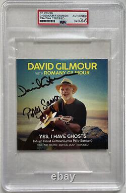 David Gilmour Signed Yes, I Have Ghosts CD PSA/DNA Auth Encap Pink Floyd RARE