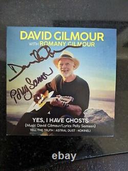 David Gilmour Signed/autographed CD Yes I Have Ghosts Pink Floyd Rare
