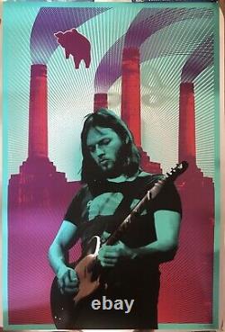 David Gilmour Super-rare Ap Autographed Foil Print #8/25 Pink Floyd