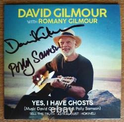 David Gilmour Yes I Have Ghosts Rare Signed CD Pink Floyd Romany Polly Samson