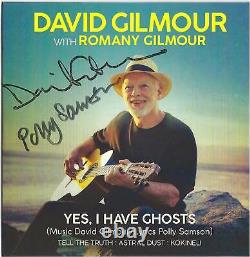 David Gilmour Yes I Have Ghosts Signed CD Pink Floyd Autograph Polly Samson