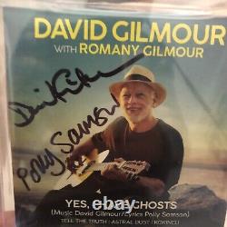 David Gilmour signed slabbed Beckett authenticated Yes I Have Ghosts Pink Floyd