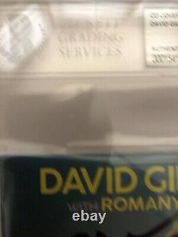 David Gilmour signed slabbed Beckett authenticated Yes I Have Ghosts Pink Floyd