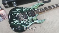 Dean MAB1 Armor Flame Guitar Michael Angelo Batio EMG Floyd Rose Case Signed