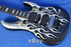 Dean Michael Batio MAB1 Armored Flame Electric Guitar with Floyd Rose Signed