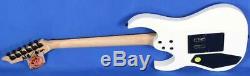 Dean Michael Batio MAB3 Classic White Electric Guitar with Floyd Rose Signed
