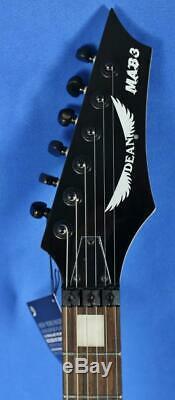 Dean Michael Batio MAB3 Silver Burst Electric Guitar with Floyd Rose Signed