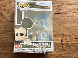 Disney Classic Mickey Mouse Funko POP Floyd Norman Signed & Sketched JSA COA