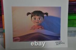 Disney Store Monsters Inc Litho Set 4 Rare Signed By Floyd Norman & Ira Hershen