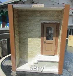 Dollhouse Miniature Artist Christmas Morning Room Box Tree Signed Floyd Artisan