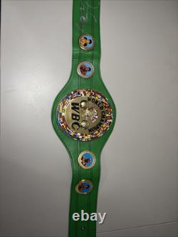 FLOYD MAYWEATHER JR Signed Autographed WBC Belt (Beckett COA)