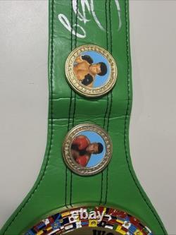 FLOYD MAYWEATHER JR Signed Autographed WBC Belt (Beckett COA)