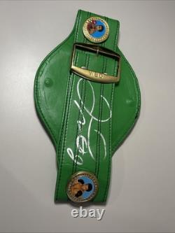 FLOYD MAYWEATHER JR Signed Autographed WBC Belt (Beckett COA)