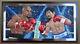FLOYD MAYWEATHER MANNY PACQUIAO PAITING LARGE 3D Certified And Signed By Floyd