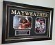 FLOYD MAYWEATHER Signed Photo and Picture Display AFTAL DEALER Approved