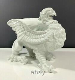 Fitz and Floyd 1970's Griffin Planter Hollywood Regency Blanc de Chine VINTAGE