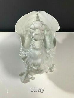 Fitz and Floyd 1970's Griffin Planter Hollywood Regency Blanc de Chine VINTAGE